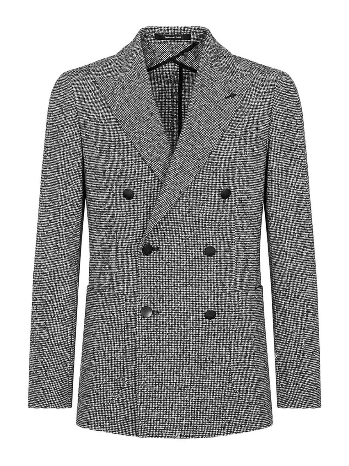 탈리아토레 Montecarlo Double-Breasted 블레이저 남성 블랙 26FW 1SMC20K340370EN9422111