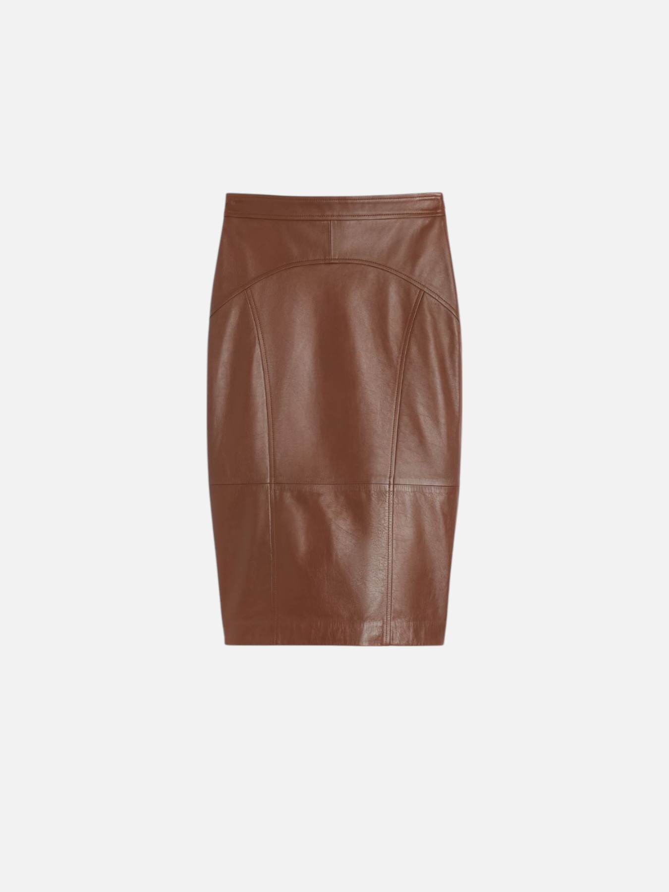 막스마라 TAIGA 펜슬 스커트 여성 브라운 25SS 2526406011002