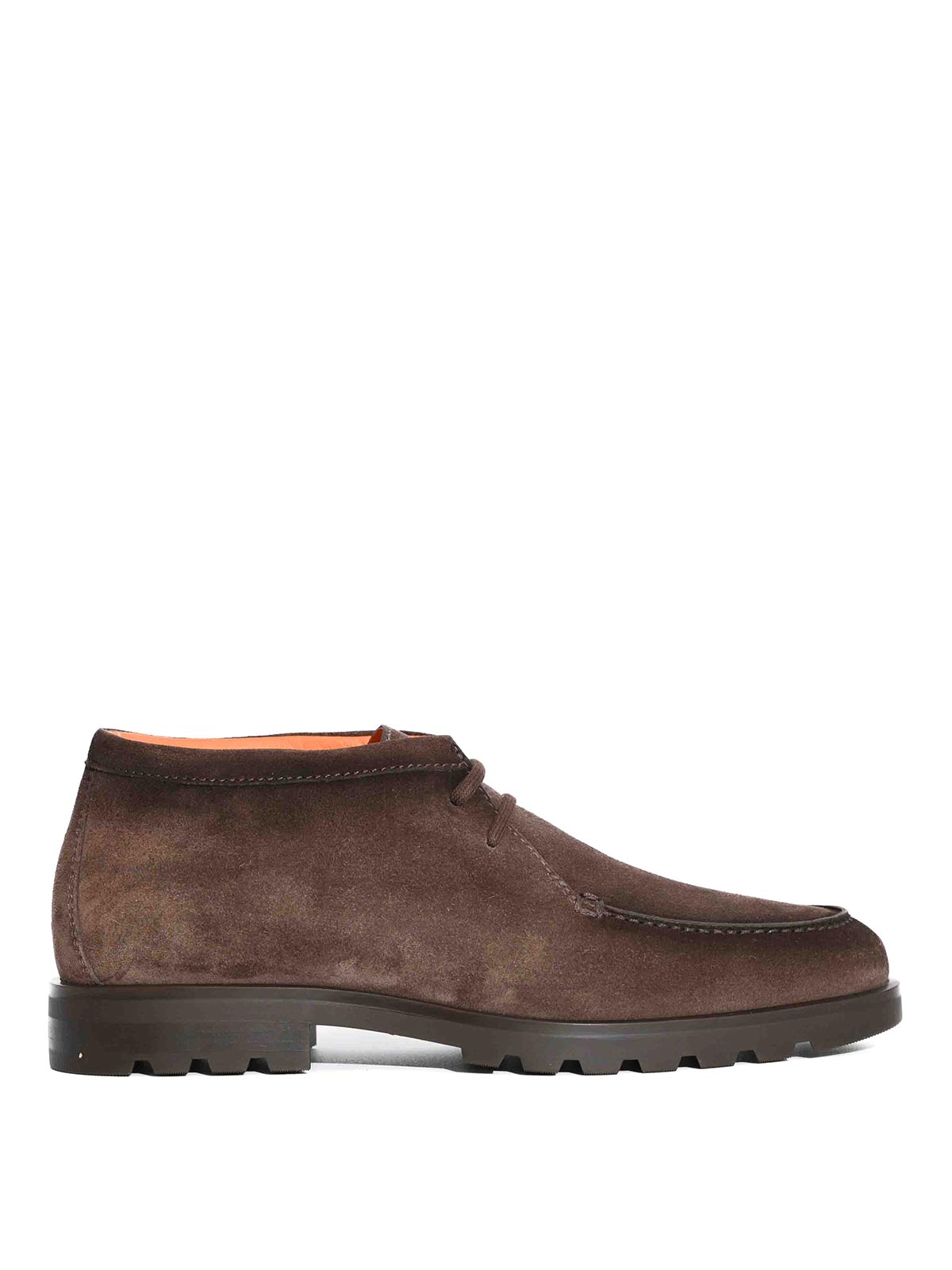 산토니 Rock LC12 Ankle 레이스업 앵클 부츠 남성 브라운 24FW MGDC18609DTRBGEXT50