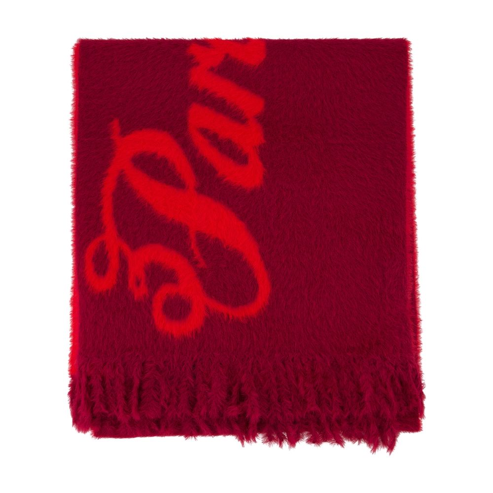 3파라딧 스카프/머플러 남성 레드 26FW A02682RED