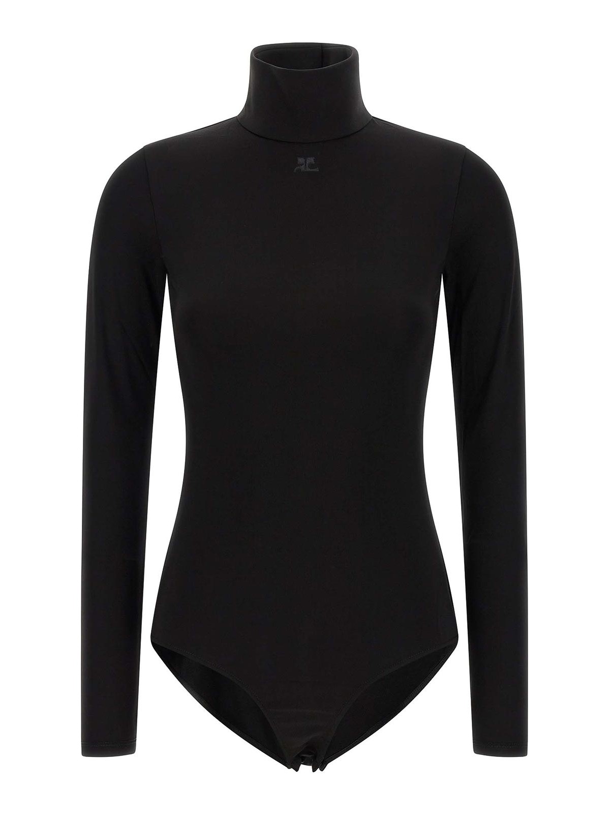 꾸레쥬 Mockneck 바디수트 점프수트 여성 블랙 26FW 426TTO604JS03239999