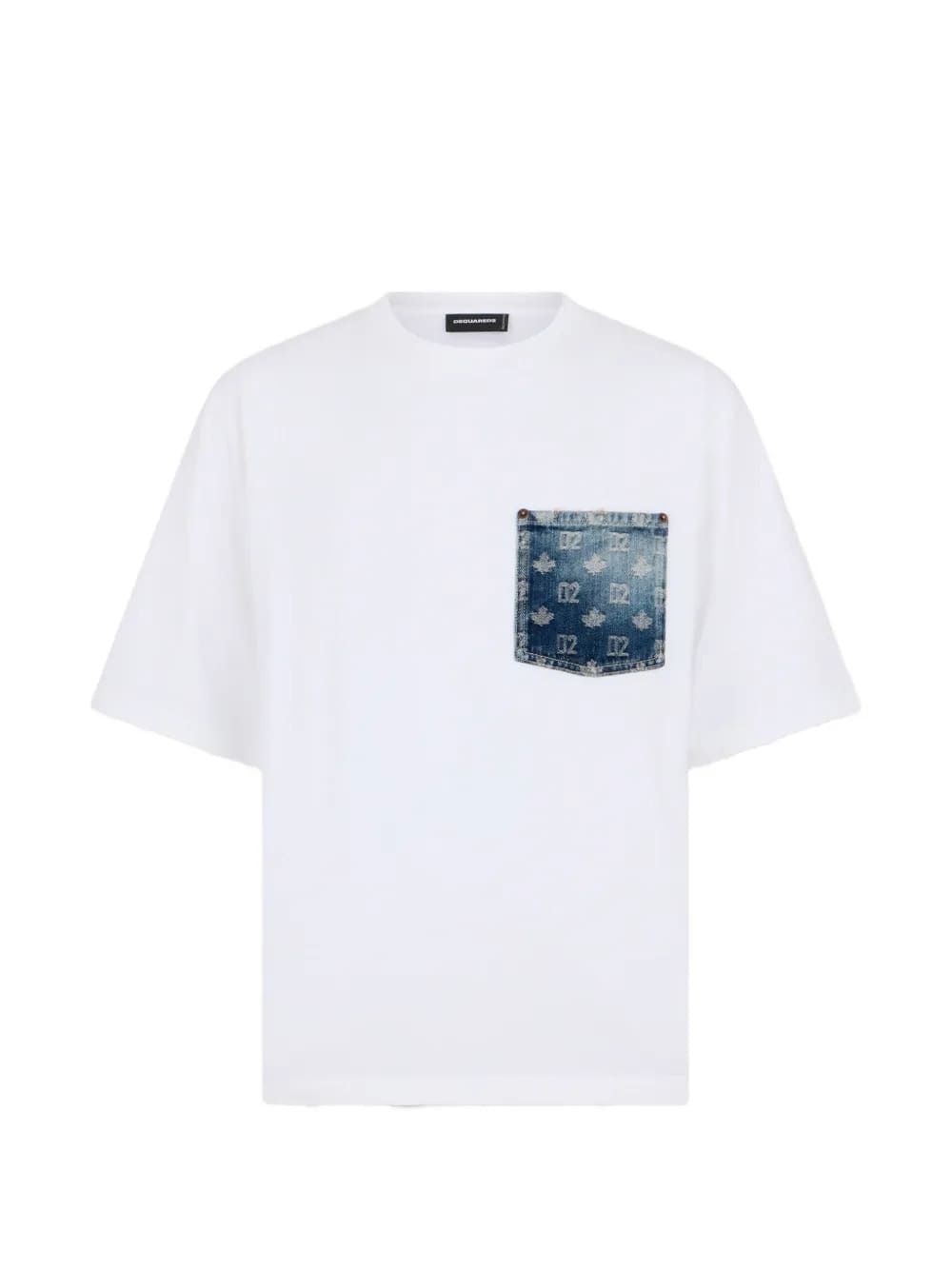 디스퀘어드2 티셔츠 남성 화이트 26FW S74GD1576D20106100WHITE