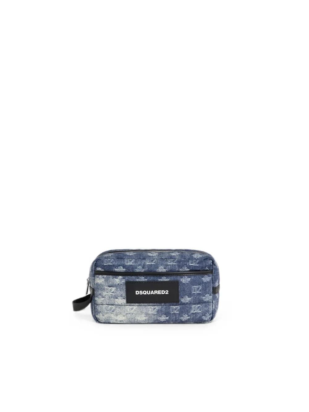 디스퀘어드2 cosmetic 클러치 남성 블루 26FW BYM0075117090643096BLUE
