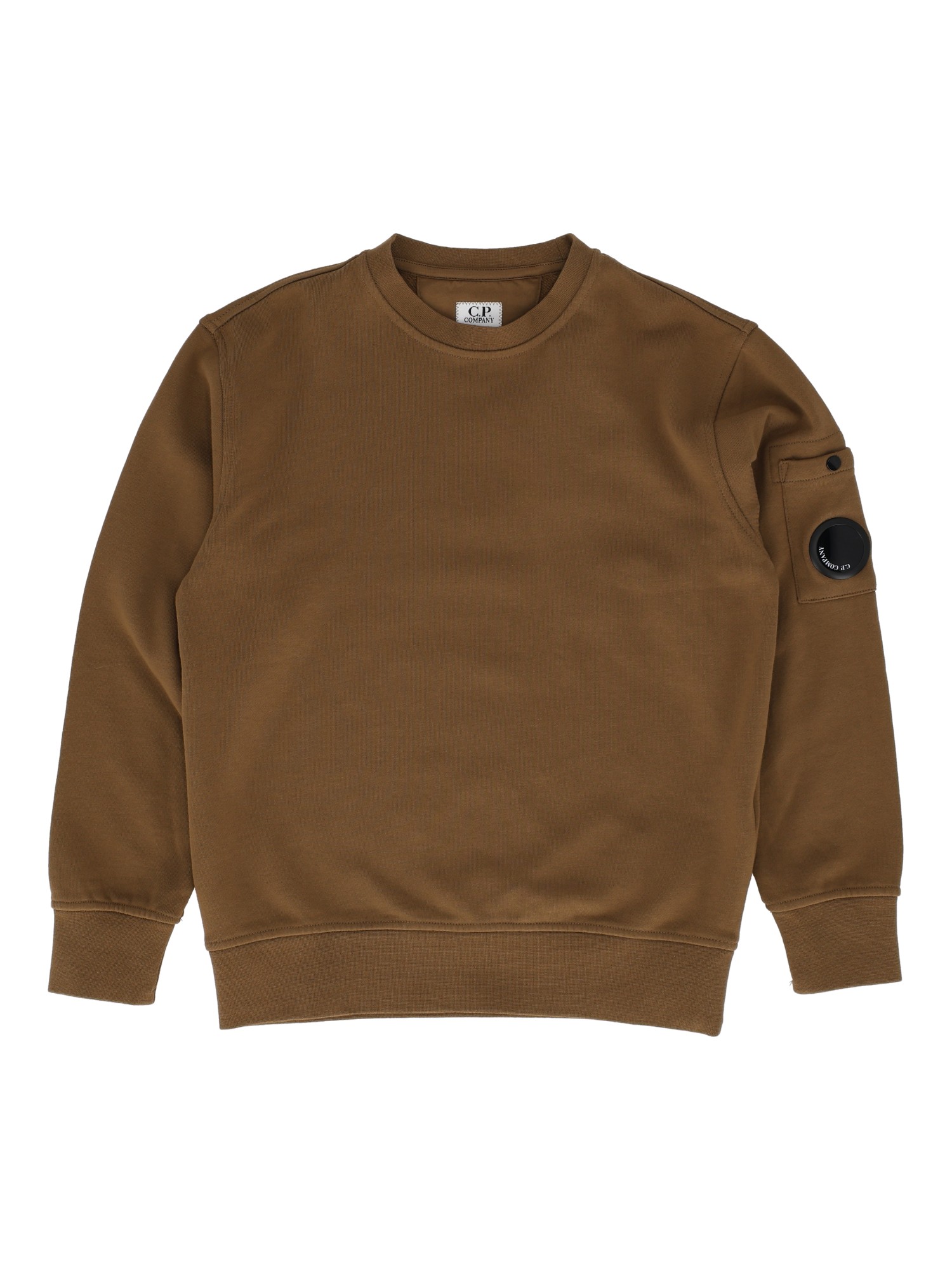 CP컴퍼니 LONG-SLEEVE NECK 크루넥 니트 남아 브라운 26FW COF00XLCA7621250
