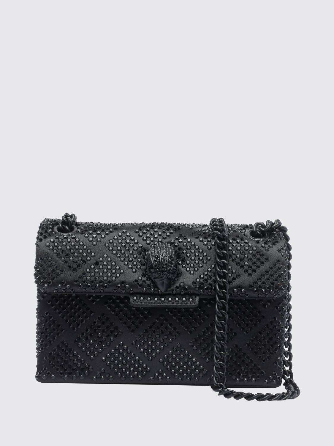 쿨트 제젤 런던 borsa a spalla Kensington tessuto nero con strass 미니 숄더백 여성 블랙 26FW 9546600609BLACK