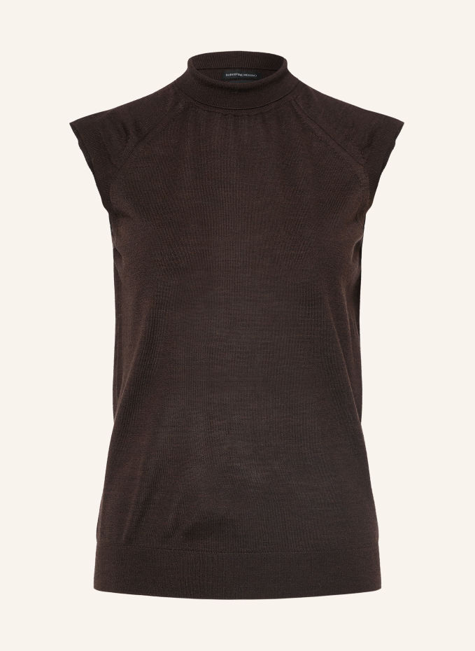 보스 Knit top FIPINI 탱크톱 여성 브라운 100280846915001