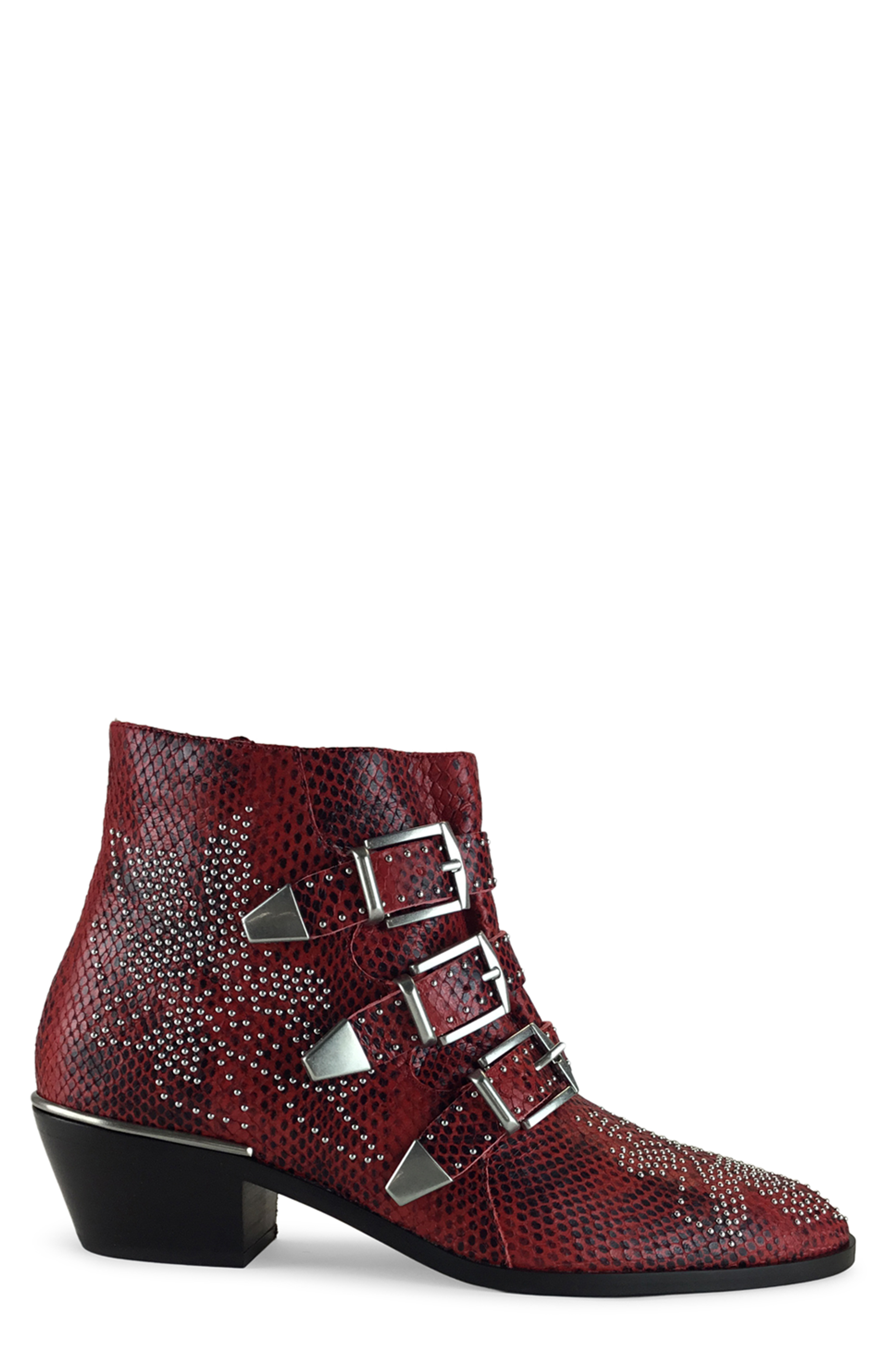 끌로에 Ankle Susan 앵클 부츠 여성 레드 26FW CH26W1341H675