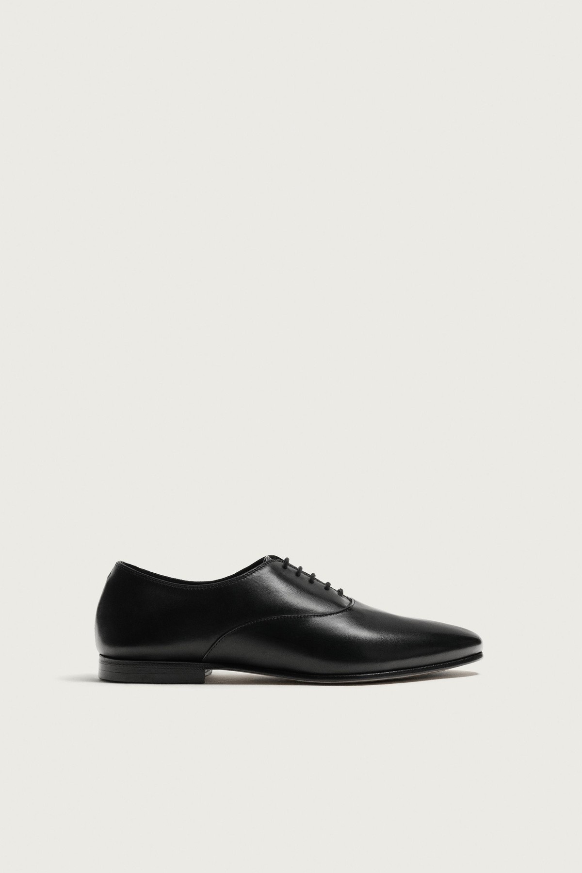 자라 레더 레이스업 옥스포드화 2435/821/800 BLACK