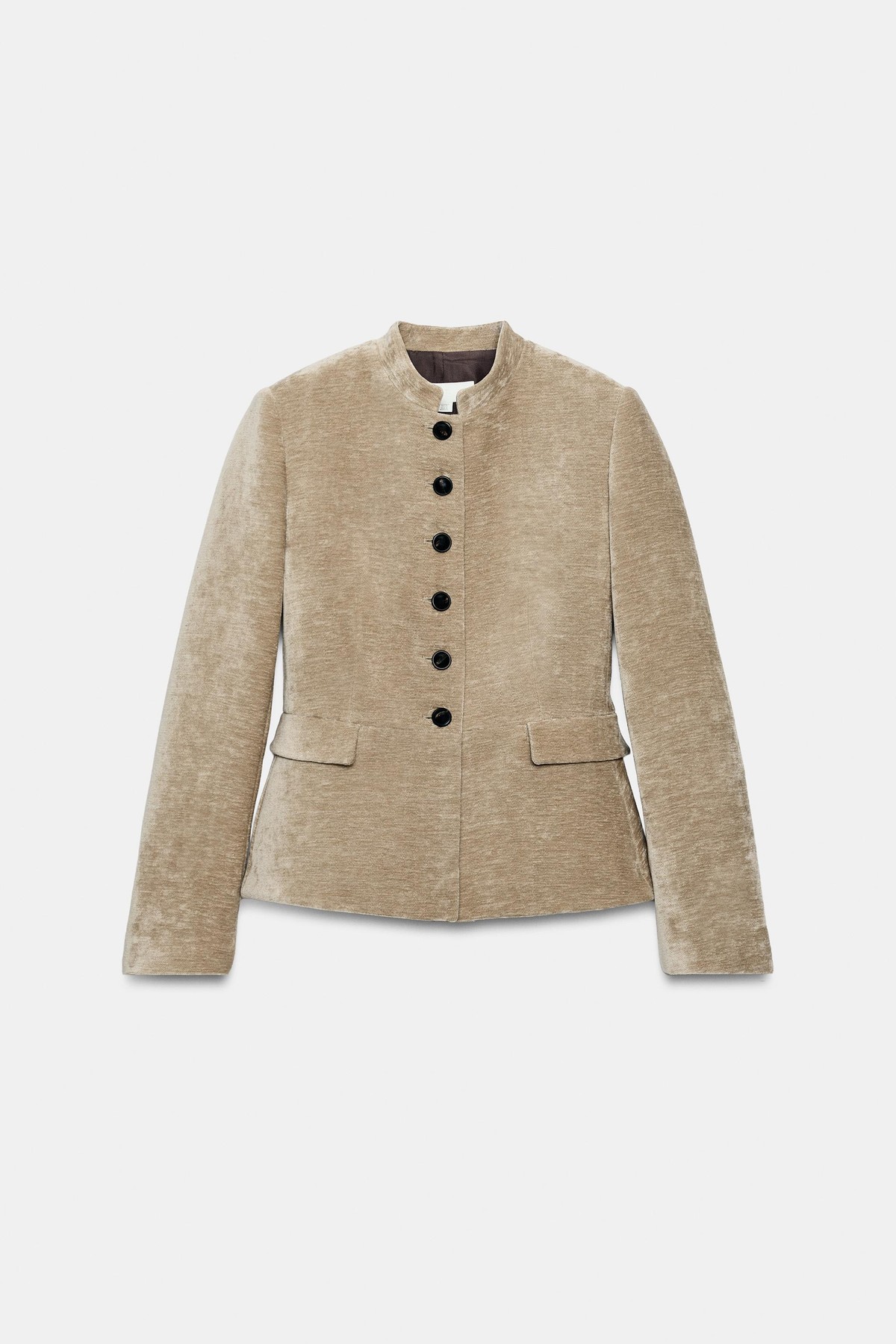 자라 숄더패드 슬림핏 블레이저 재킷 8920/605/743 LIGHT CAMEL