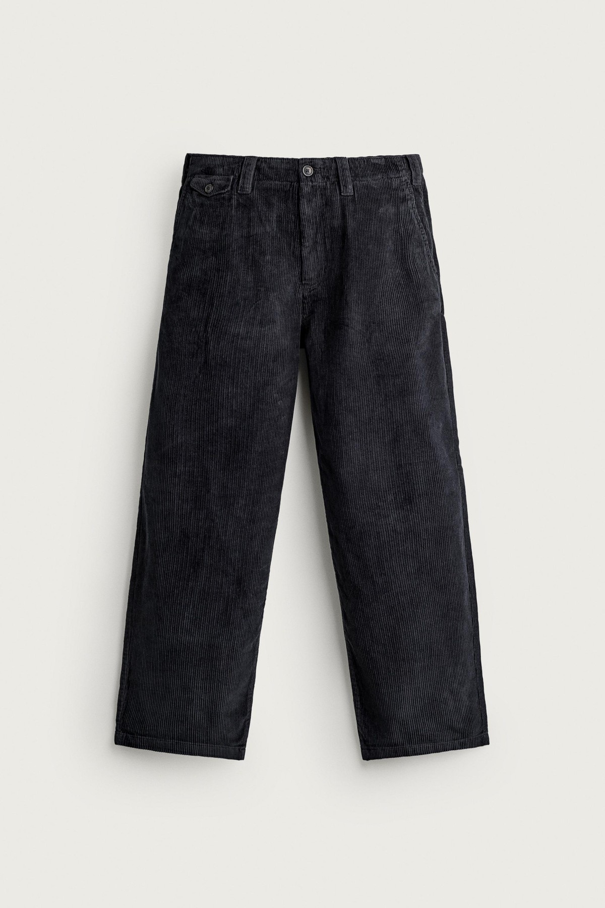 자라 스트레이트핏 코듀로이 팬츠 4302/406/807 ANTHRACITE GREY
