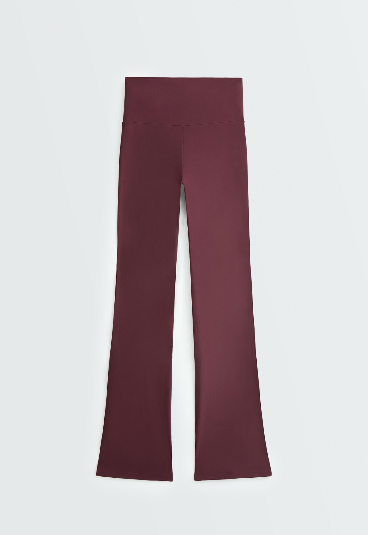 오이쇼 하이라이즈 플레어 팬츠 1796/222/606 BURGUNDY