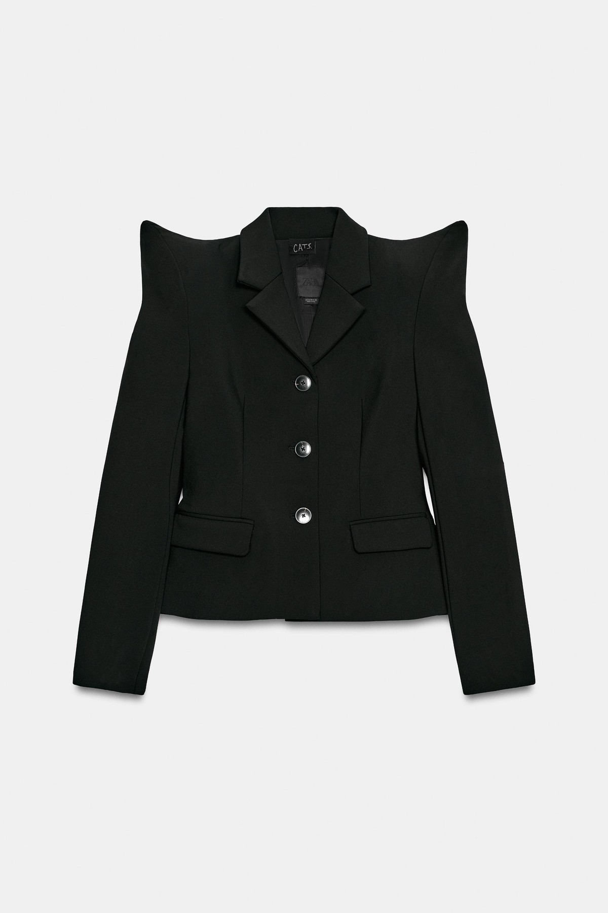 자라 테일러드 슬림핏 블레이저 자켓 4772/749/800 BLACK