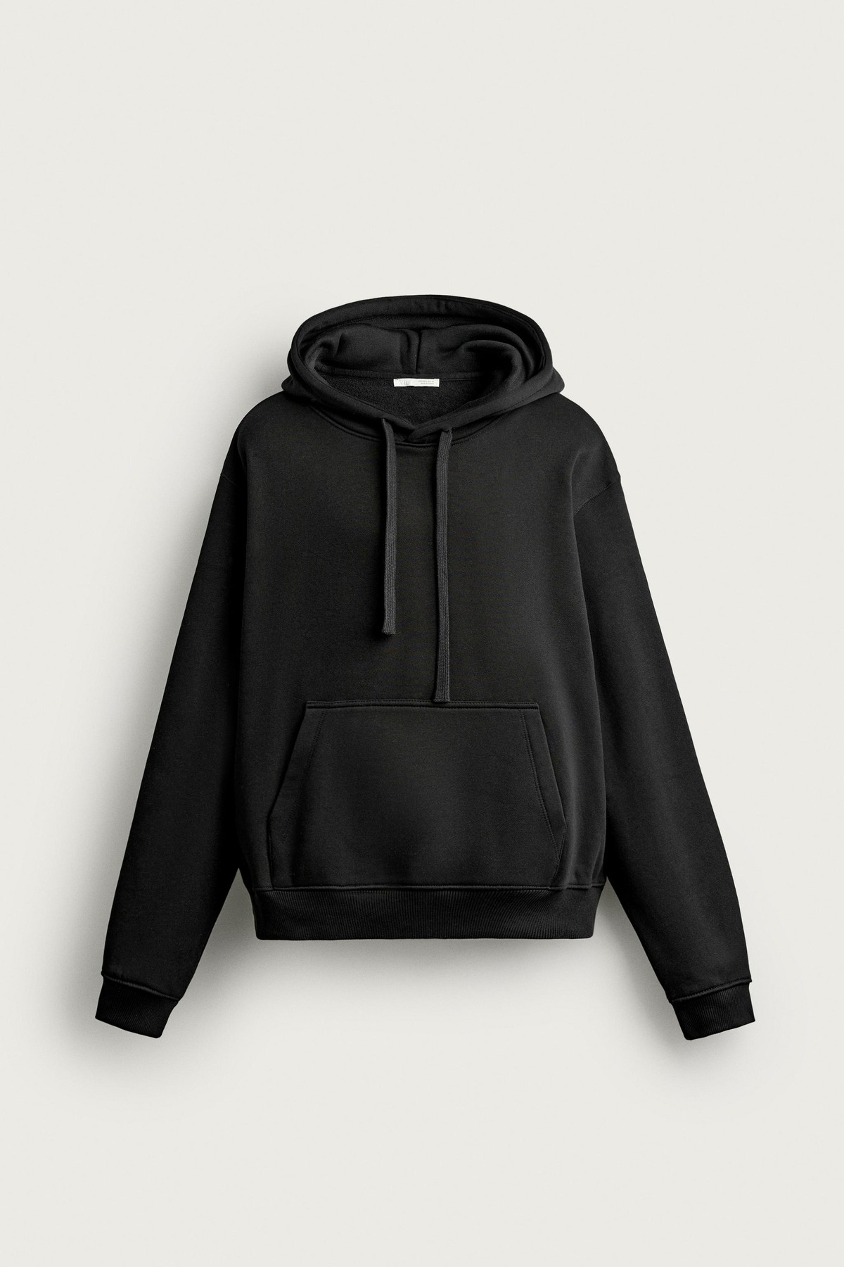 자라 릴렉스핏 캥거루 포켓 후디 0761/350/800 BLACK