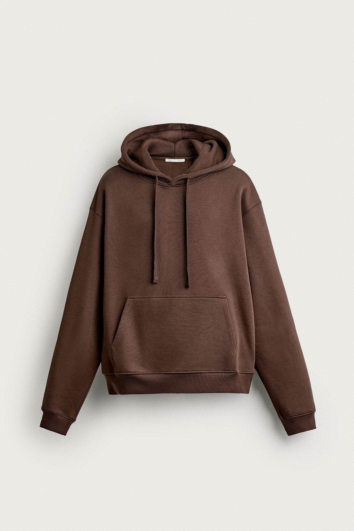 자라 릴렉스핏 캥거루 포켓 후디 0761/350/700 BROWN