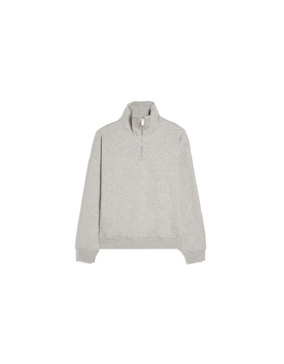 버쉬카 하이넥 집업 긴팔 스웨트셔츠 3155/732 GREY