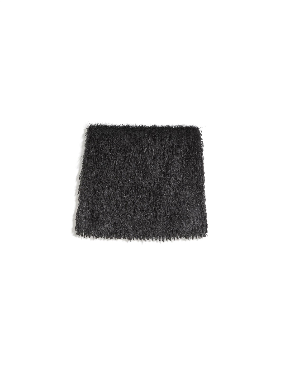 버쉬카 페더 텍스처 미니 스커트 4183/254 BLACK