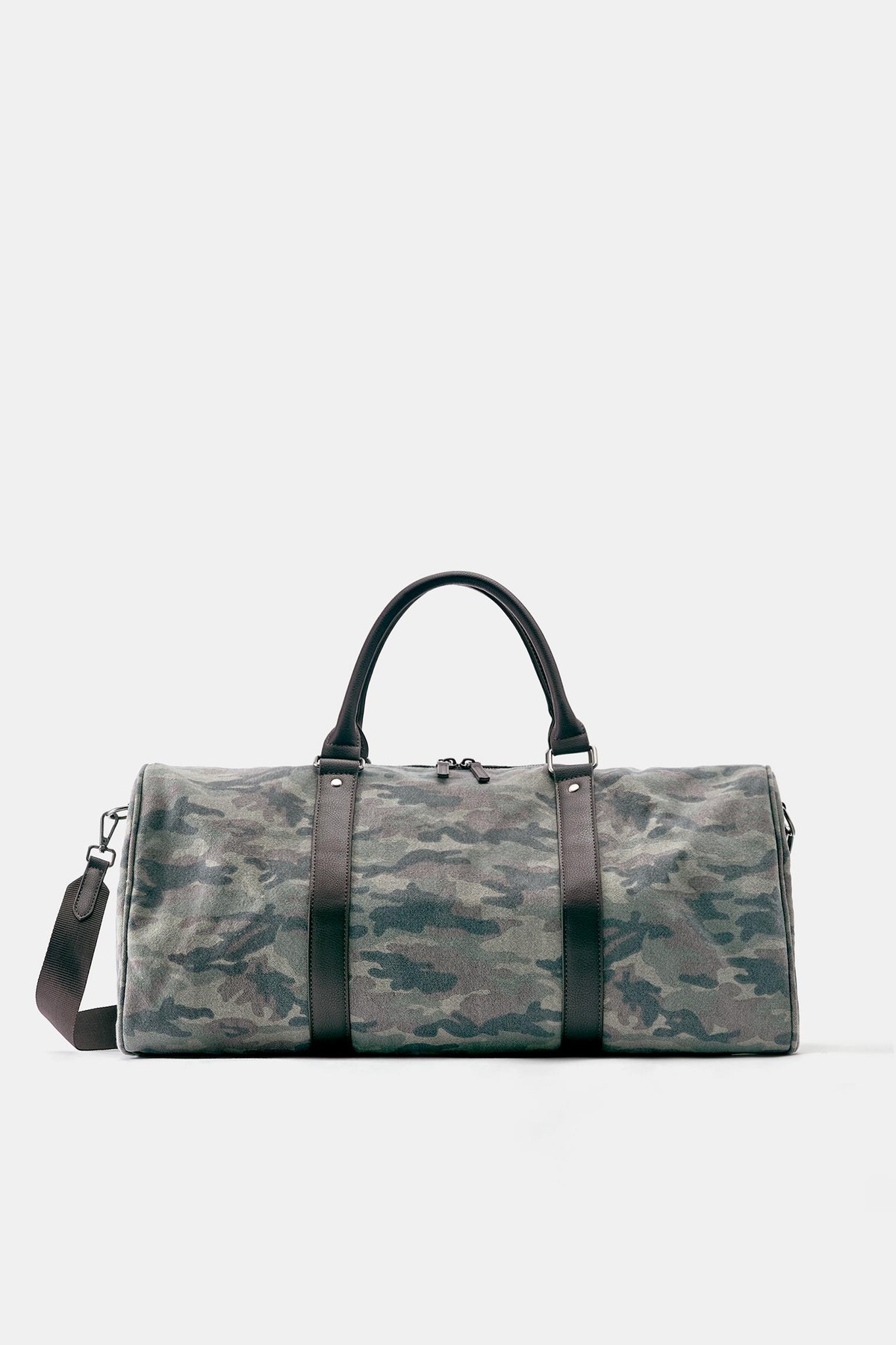 풀앤베어 프린트 볼링 스타일 보스턴백 5005/940 CAMOUFLAGE