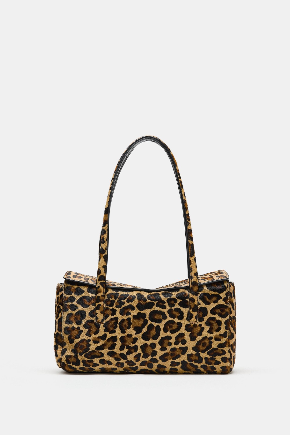 자라 애니멀 프린트 시티 숄더백 6756/810/195 LEOPARD