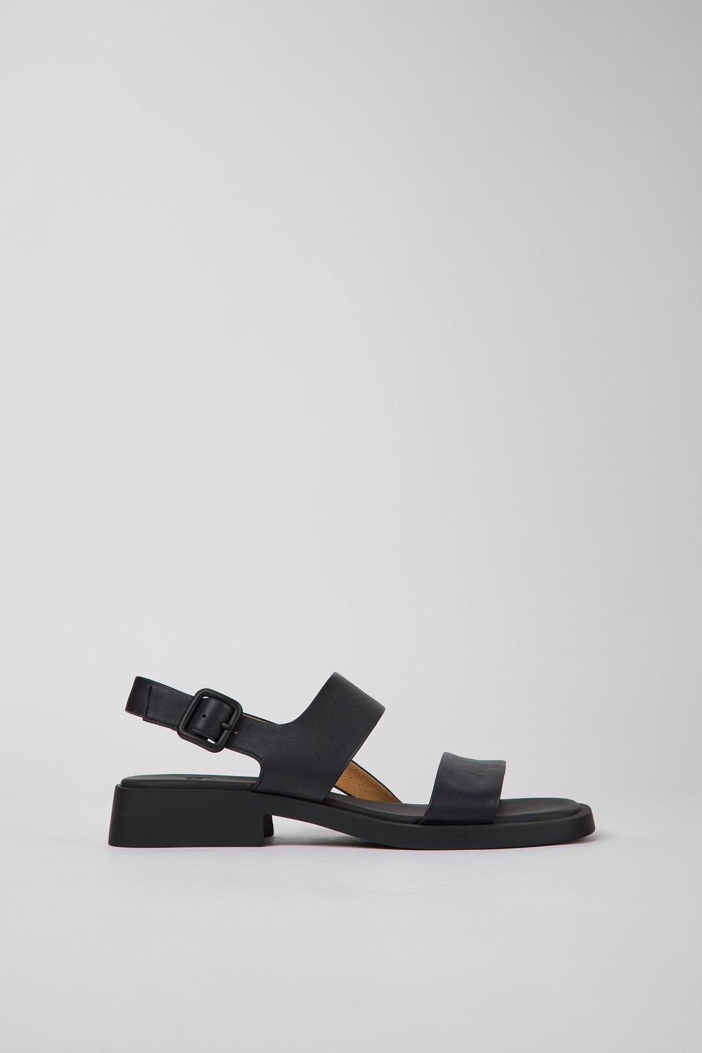 캠퍼 Dana 레더 슬링백 샌들 K201486-001 BLACK