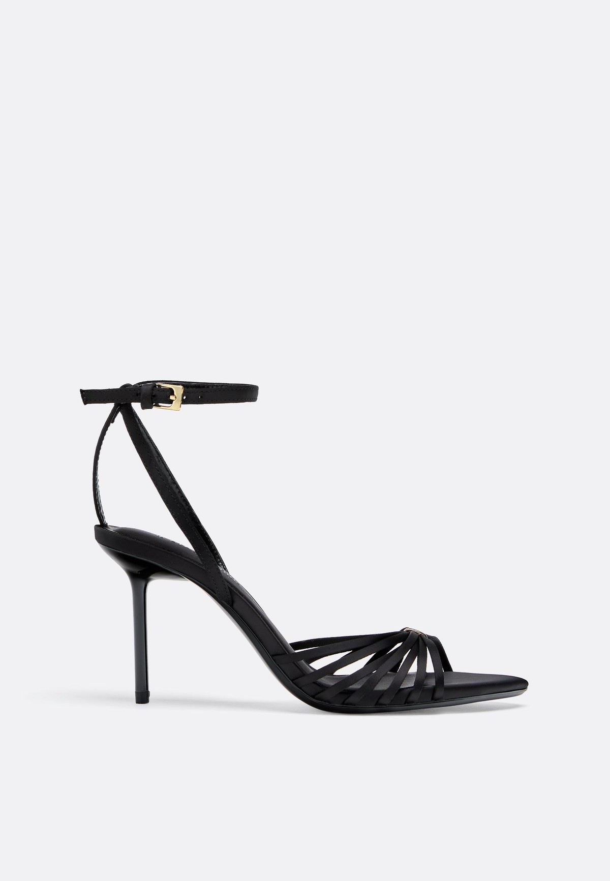 스트라디바리우스 스트랩 스틸레토 힐 샌들 9714/870/040 BLACK