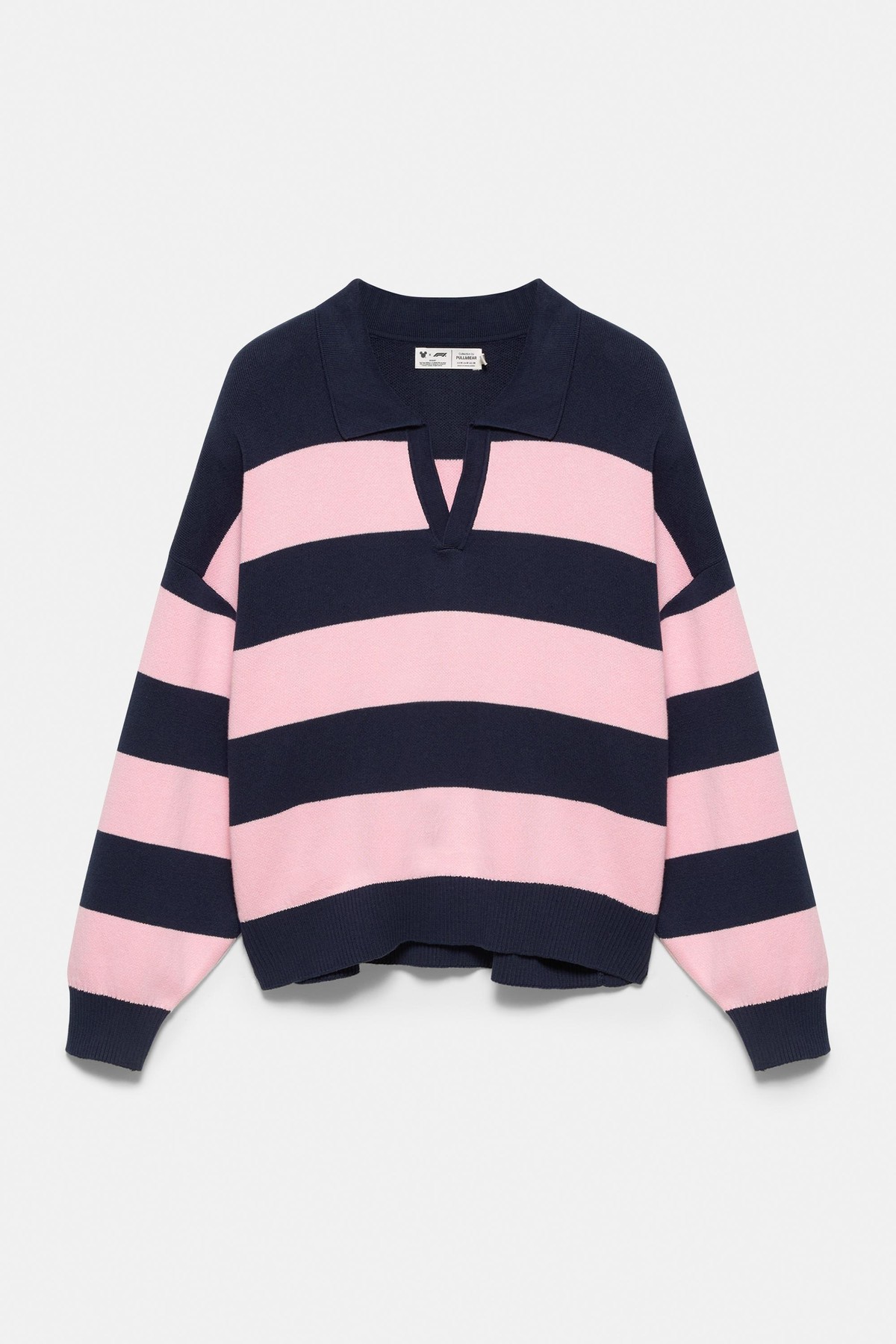 풀앤베어 디즈니 F1 미키 긴팔 폴로 셔츠 7540/354 DARK NAVY