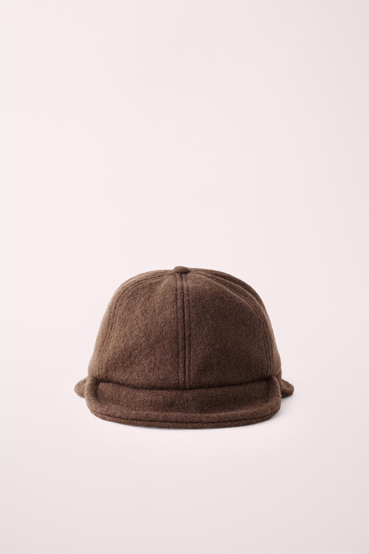 자라 카라멜런던 X 울 바이저 모자 0653/296/700 BROWN