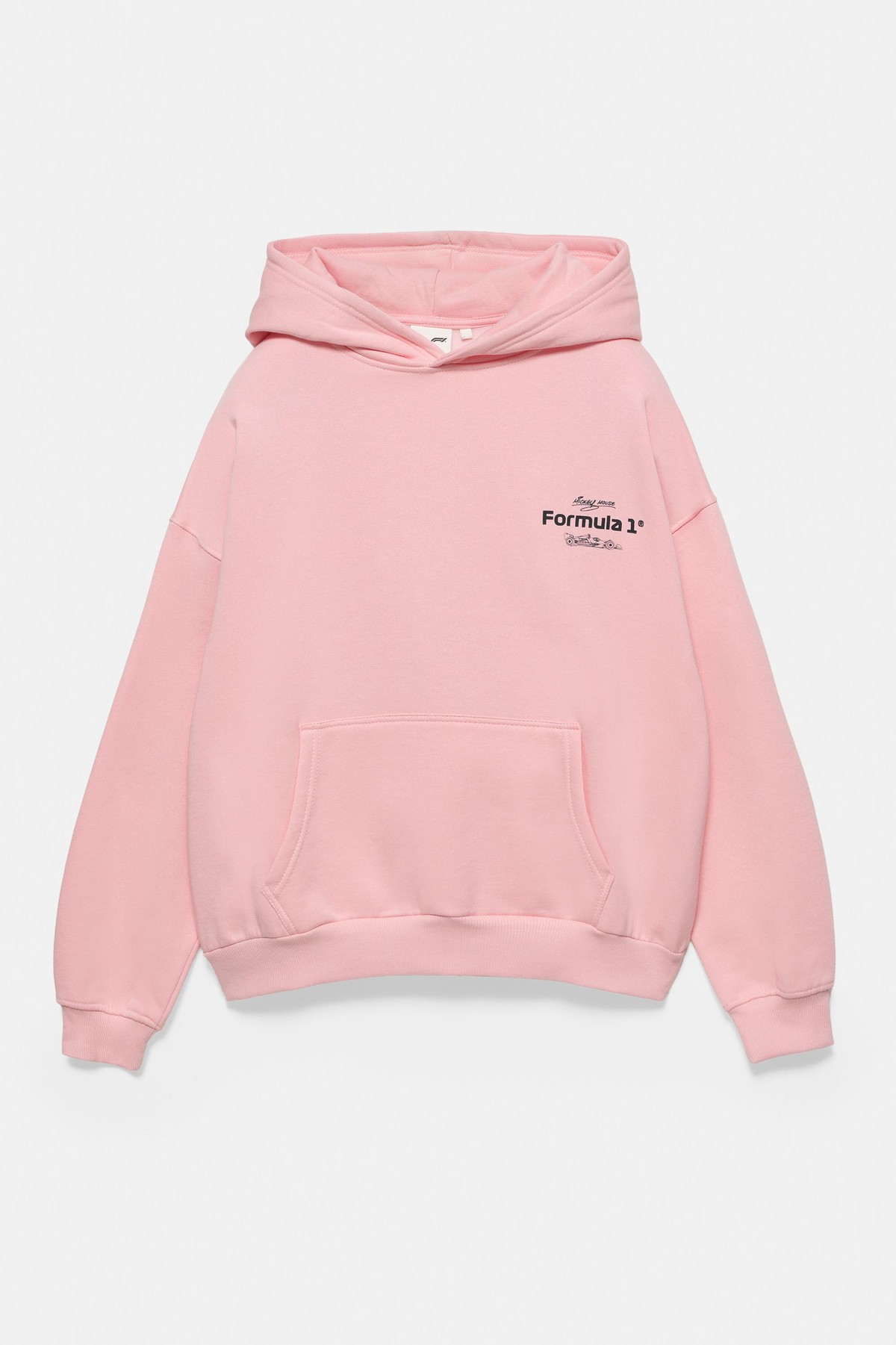 풀앤베어 디즈니 F1 미키 오버핏 후드티 7558/355 MEDIUM PINK