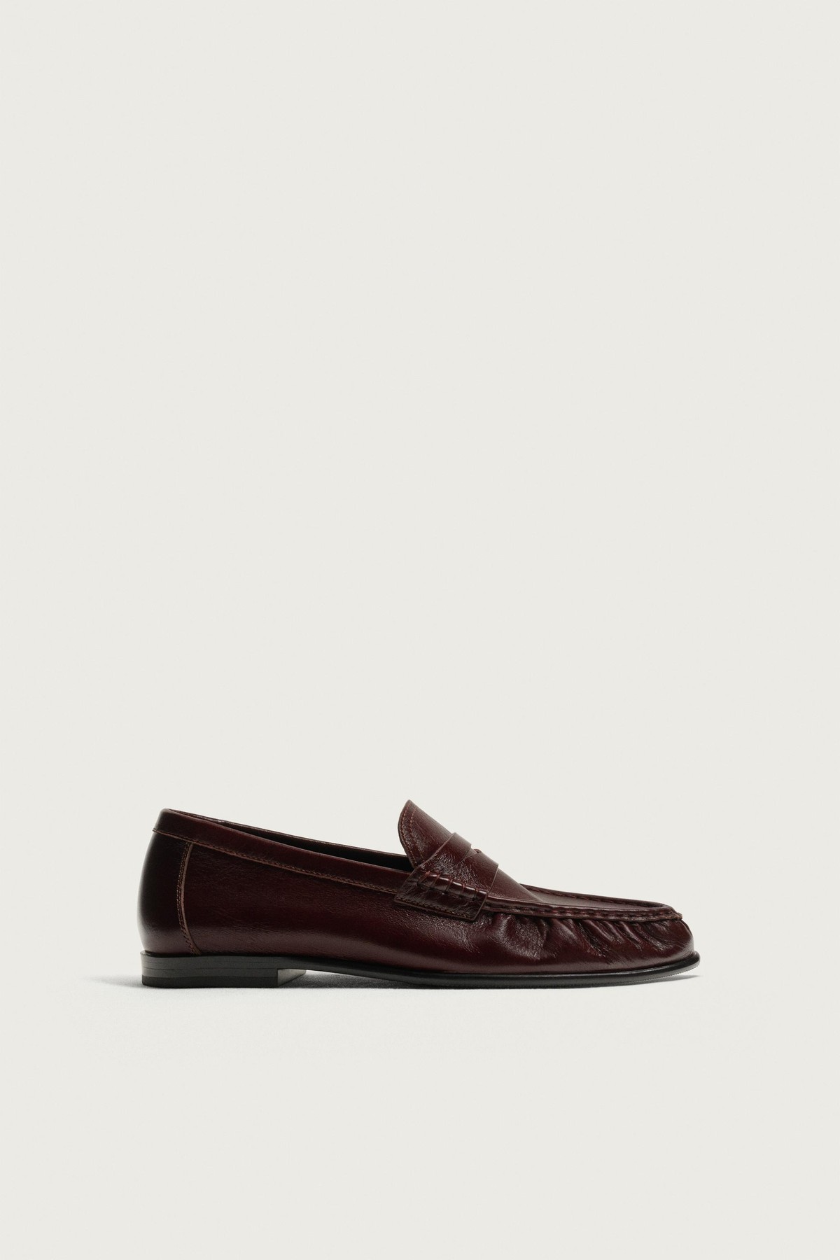 자라 소가죽 페니 로퍼 2685/824/624 BURGUNDY RED