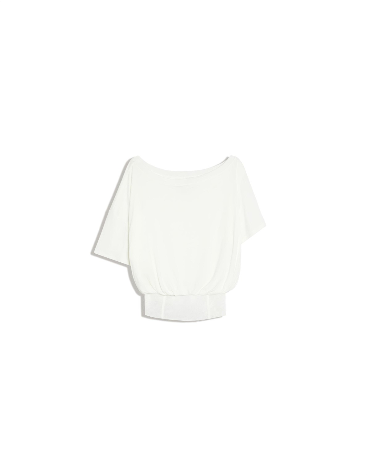 버쉬카 코르셋 디테일 반팔 탑 4666/187 WHITE