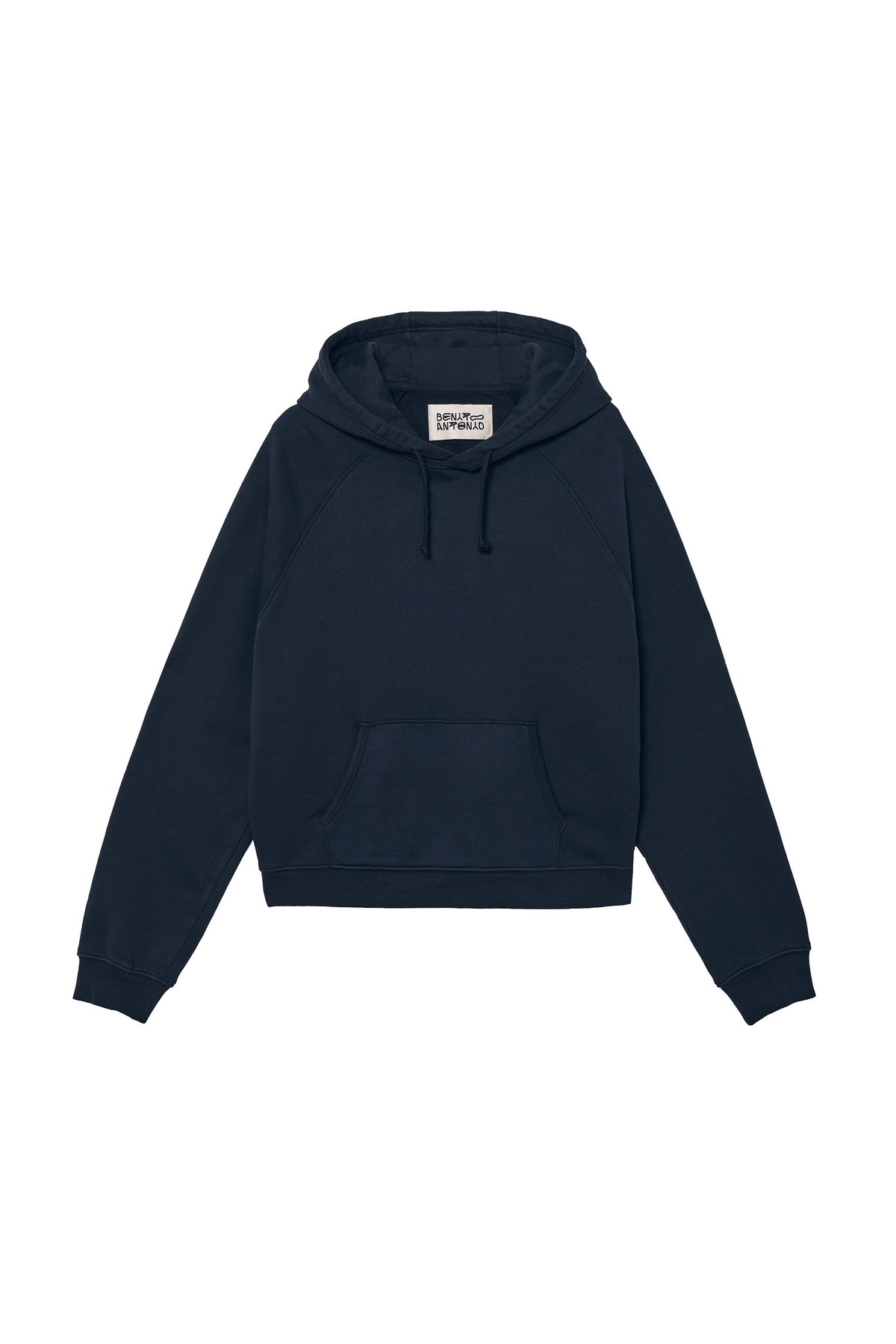 자라 크롭 캥거루 포켓 후디 4087/036/401 NAVY BLUE