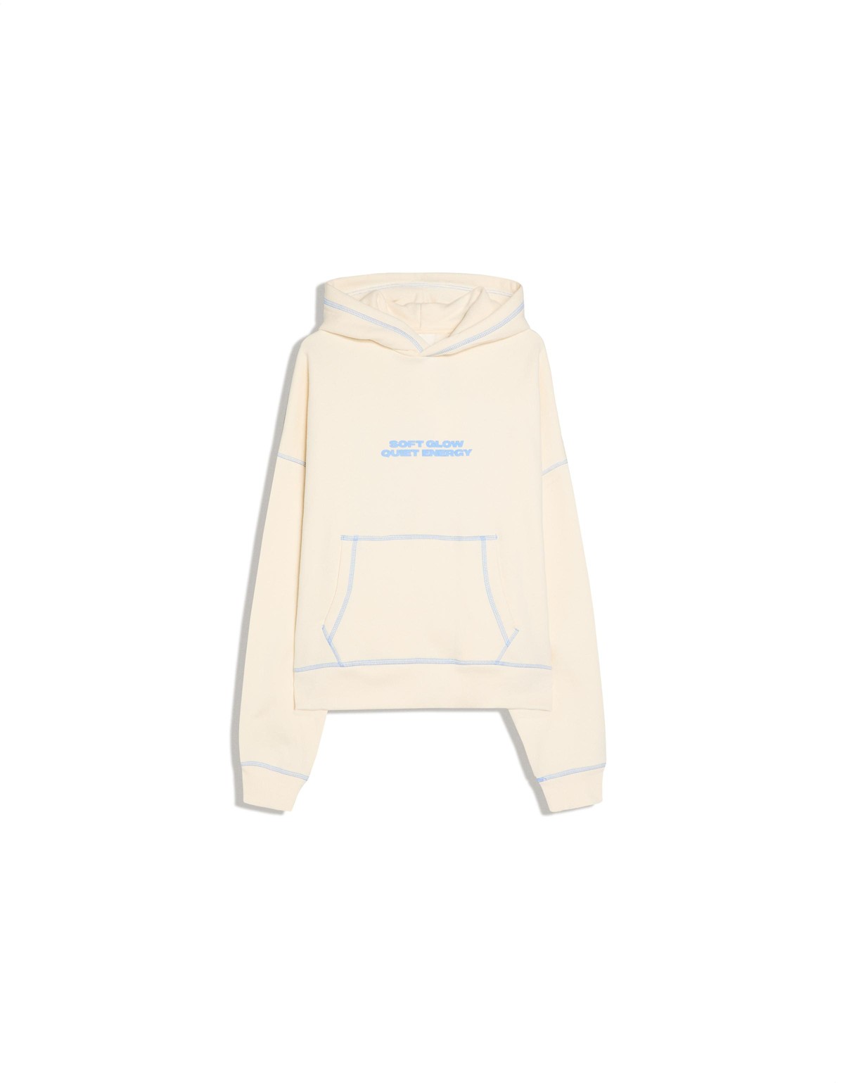 버쉬카 그래픽 프린트 후드티 2770/190 CREAM