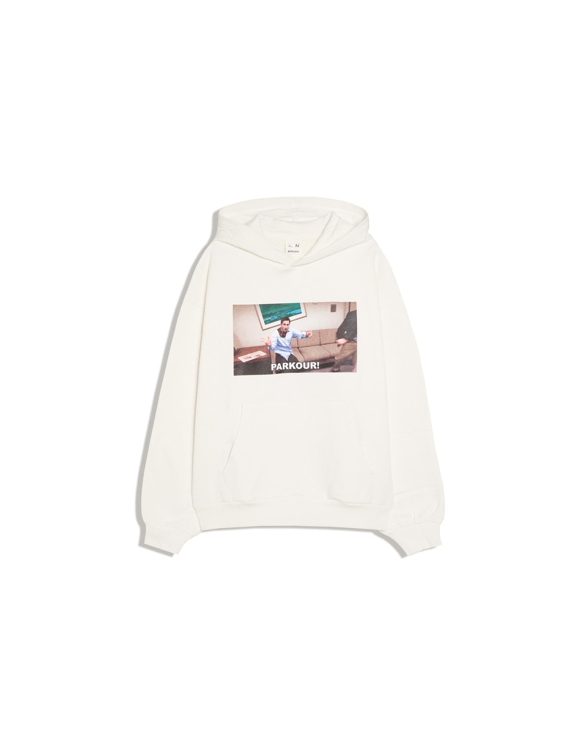 버쉬카 오피스 그래픽 후드티 3752/256 OFF WHITE