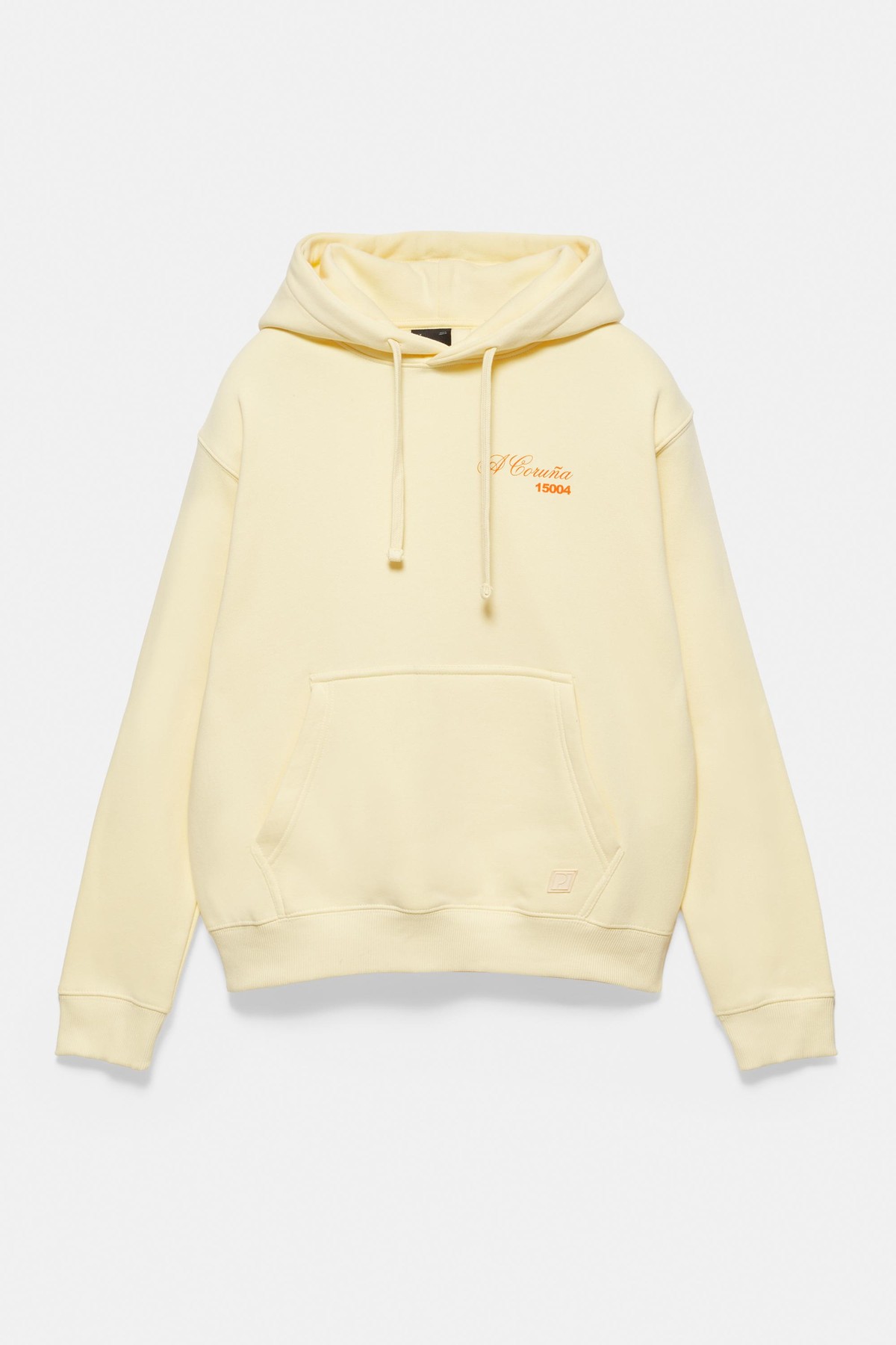 풀앤베어 라코루냐 그래픽 포켓 후디 7551/594 YELLOW