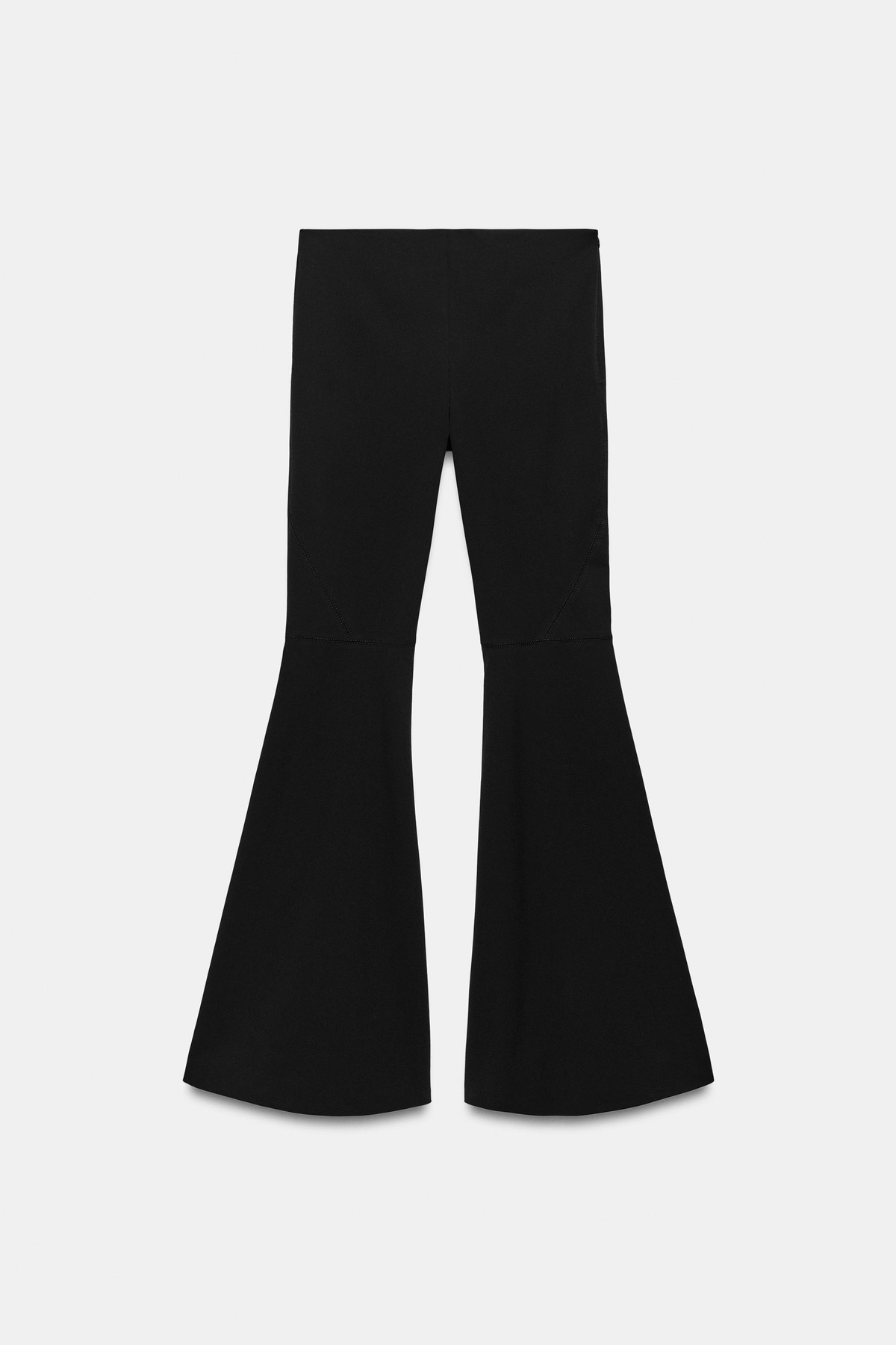 자라 플레어 슬림핏 슈트 팬츠 1953/379/800 BLACK