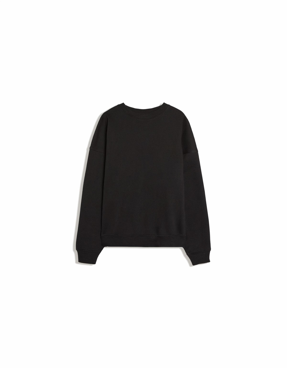 버쉬카 베이직 라운드넥 스웨트셔츠 2977/777 BLACK