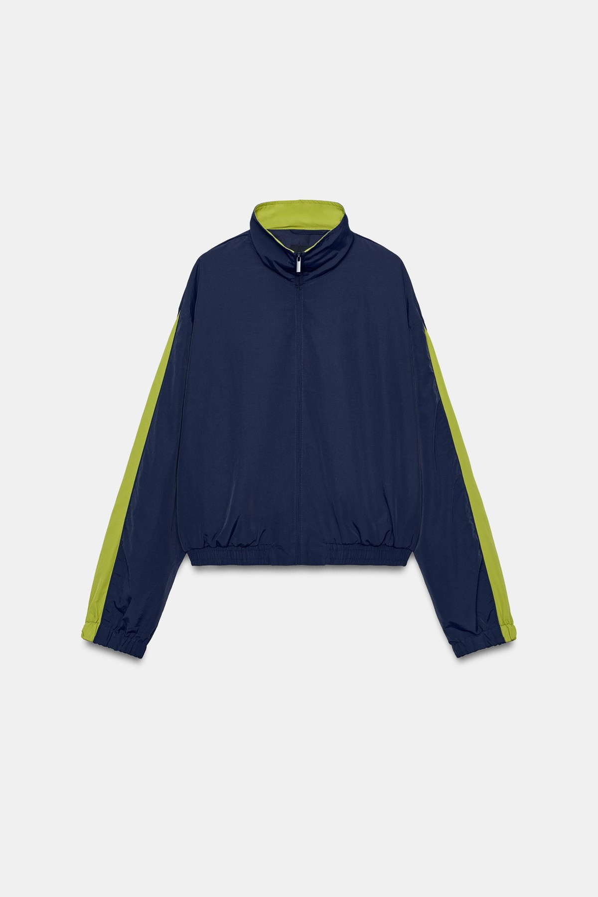 자라 테크니컬 사이드 밴드 집업 자켓 5320/741/401 NAVY BLUE