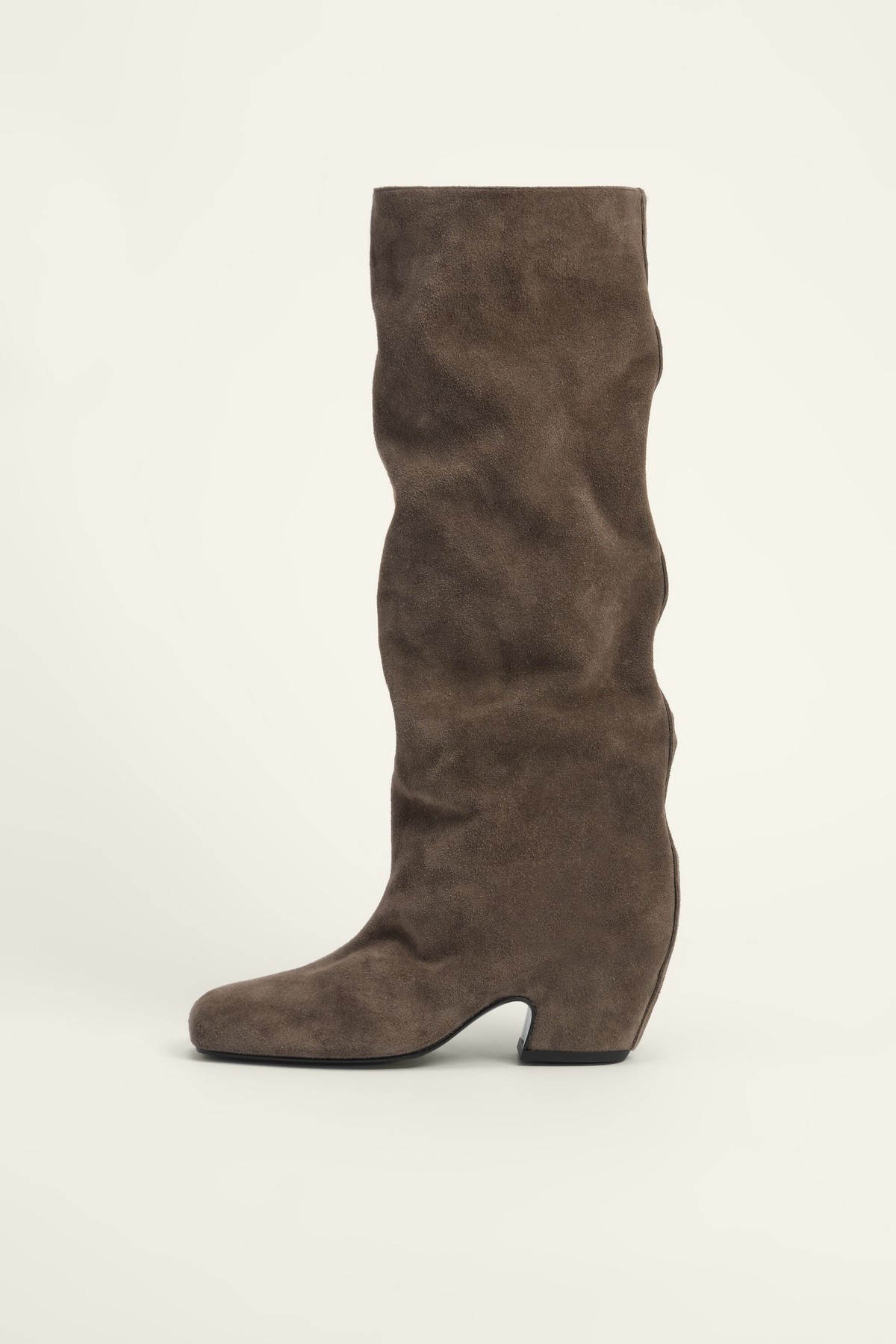 빔바이롤라 스웨이드 힐 롱 부츠 262BZ0501.11012 DARK GREY