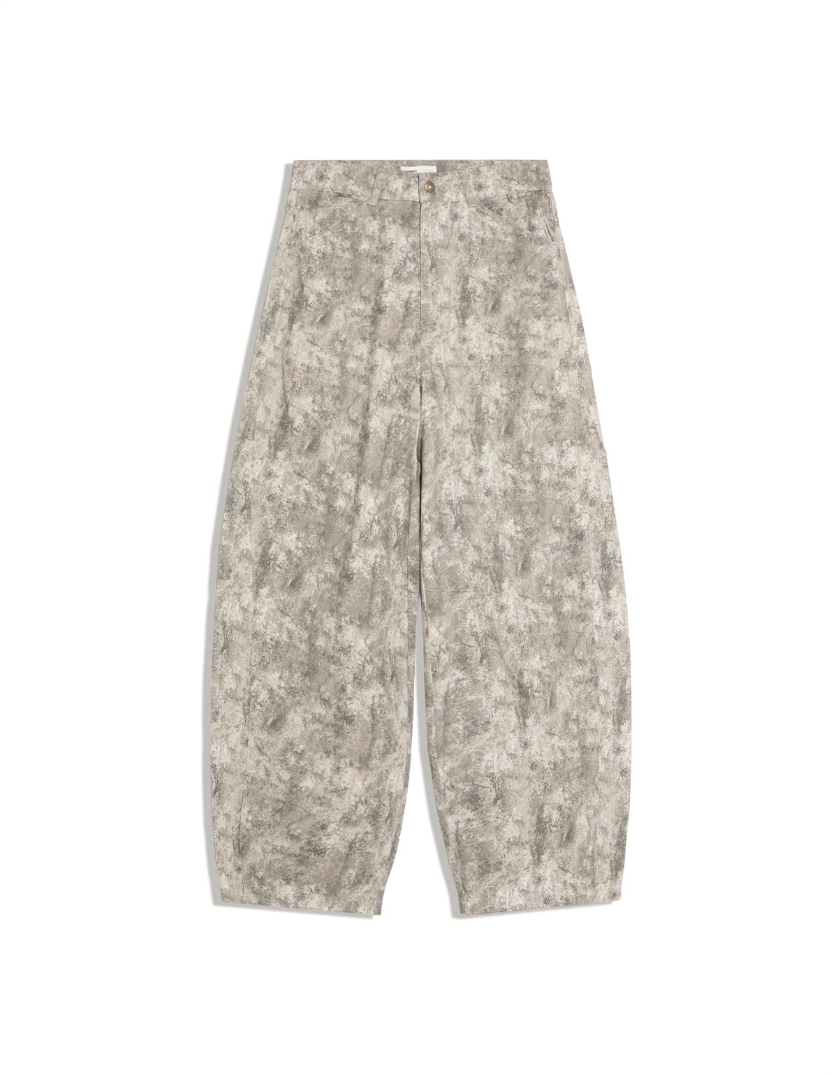 버쉬카 프린트 배럴 팬츠 2833/335 DARK GREY
