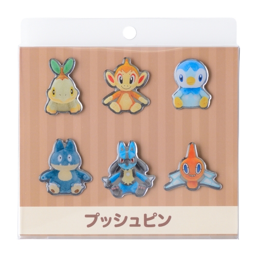 포켓몬센터 압정핀 세트 Pokemon fit