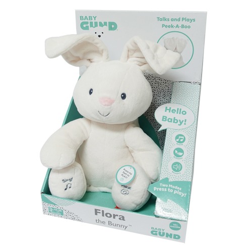 noma 6052939 작동완구 노래하는 까꿍토끼30cm(AAx3포함)
