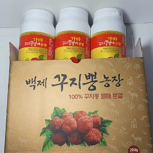 [백제꾸지뽕농장] 가바 꾸지뽕열매분말 600g