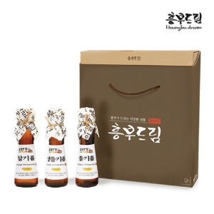 [흥부마을영농조합법인] 흥부드림 선물세트 (생들기름160ml + 들기름160ml + 참기름160ml)