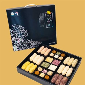 [천만송이] 국화 한과 선물세트 (225g)