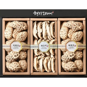 [형지표고버섯] 백화고 특 3호 선물세트
