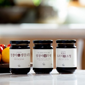[정드림] 칭찬받는 선물세트 조청3종(각250g)