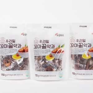 [오성푸드] 우리밀 꼬마꿀약과 150g * 3봉