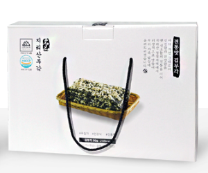 [지리산맛식품] 지리산부각 남원 전통 김부각 선물세트 55g x 6팩
