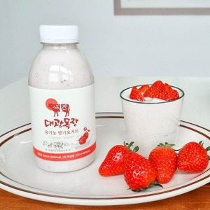 [대광목장] 유기농 딸기 요거트 500ml X3병