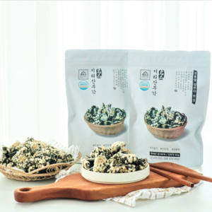 [지리산맛식품] 지리산부각 남원 전통 김부각  55g x 3팩