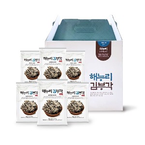 [해누리김부각] 전통 찹쌀 김부각 70g*6봉 선물용 세트 / 남원